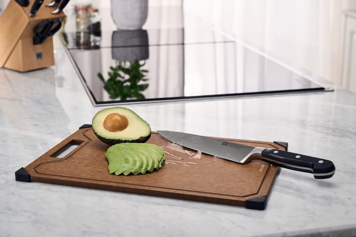 Zwilling cutting board wood fiber brown, L Zwilling