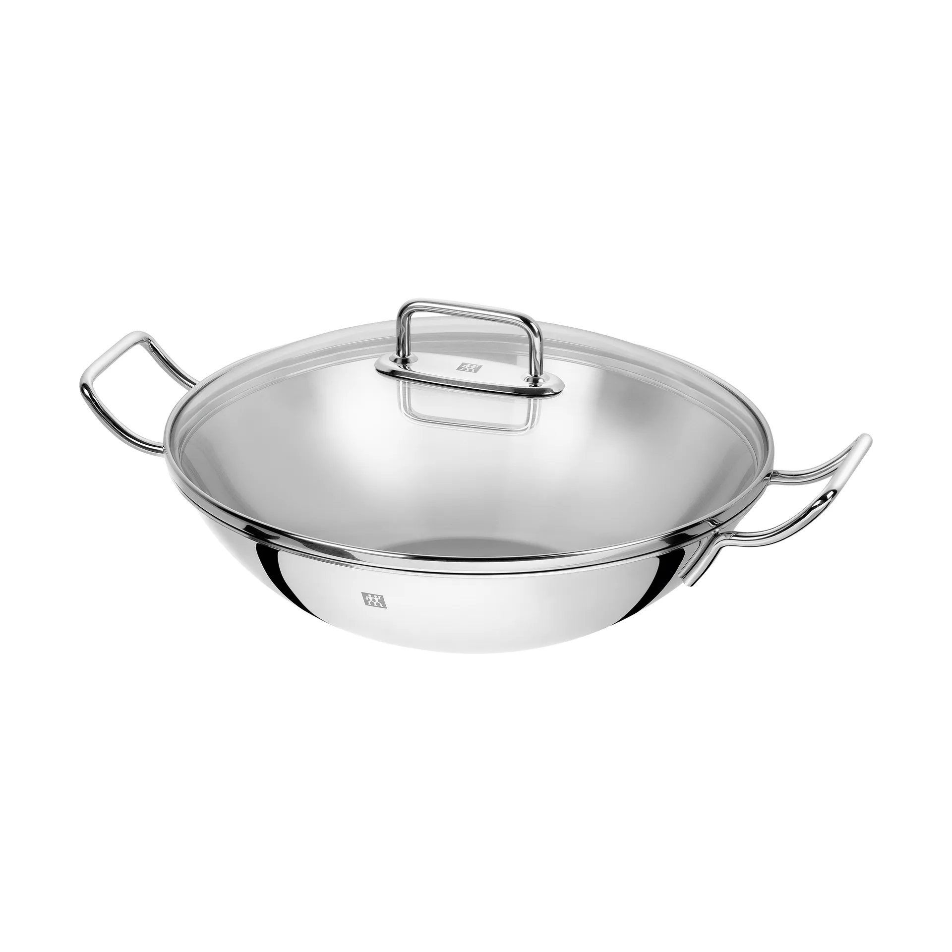 Zwilling Plus wok pan glass lid Ø32 cm, Stainless steel Zwilling
