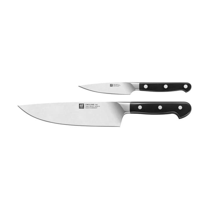 Zwilling Pro knife set 2 pieces - Black-stainless steel - Zwilling