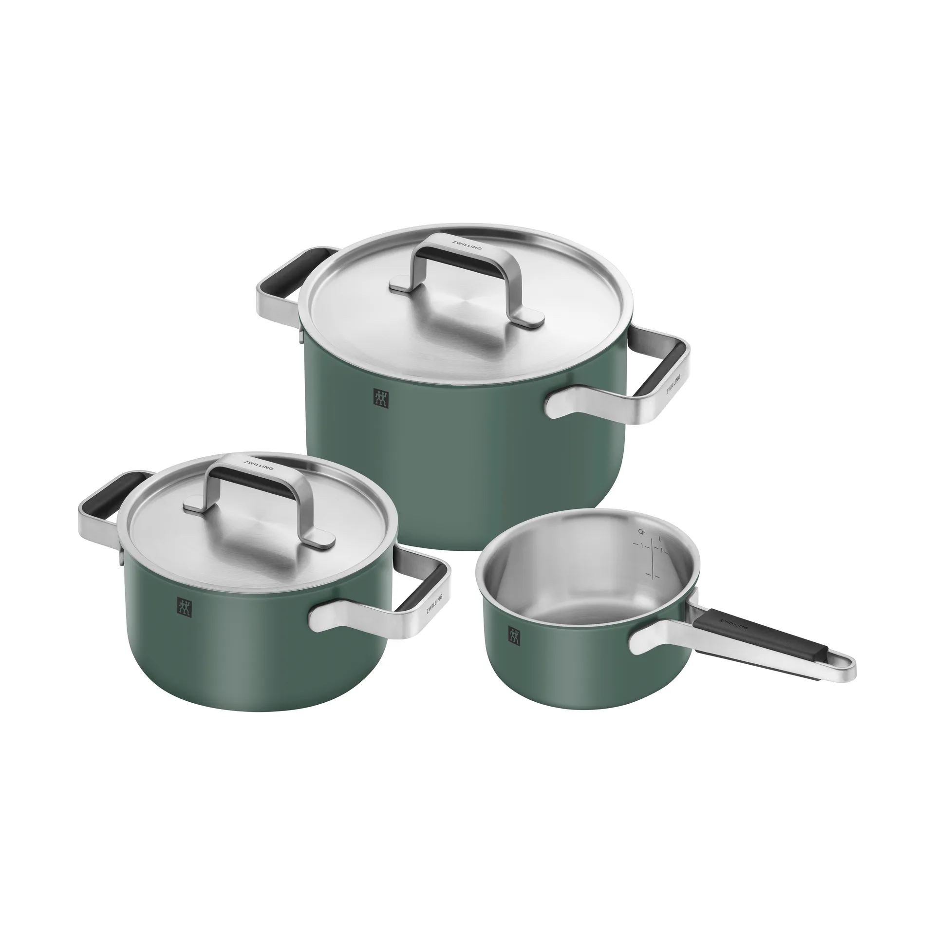 Zwilling Pure saucepan set 5 pieces, Green Zwilling