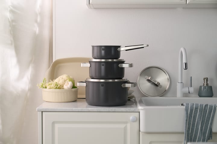 Zwilling Pure saucepan set 5 pieces, Grey Zwilling