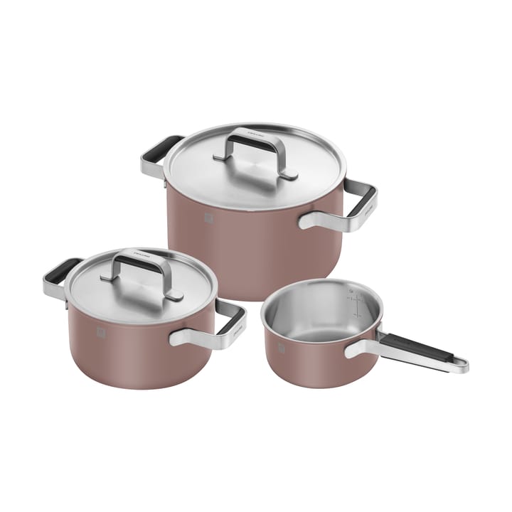 Zwilling Pure saucepan set 5 pieces - Pink - Zwilling