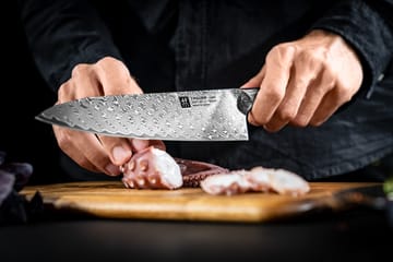 Zwilling Tanrei chef's knife Gyutoh 20 cm - Damascus-black - Zwilling