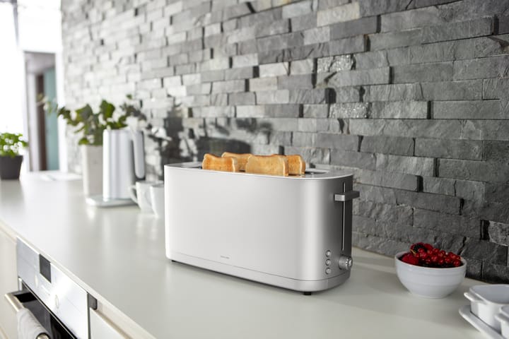 Zwilling toaster with bread warmer 2 long slots, Silver Zwilling