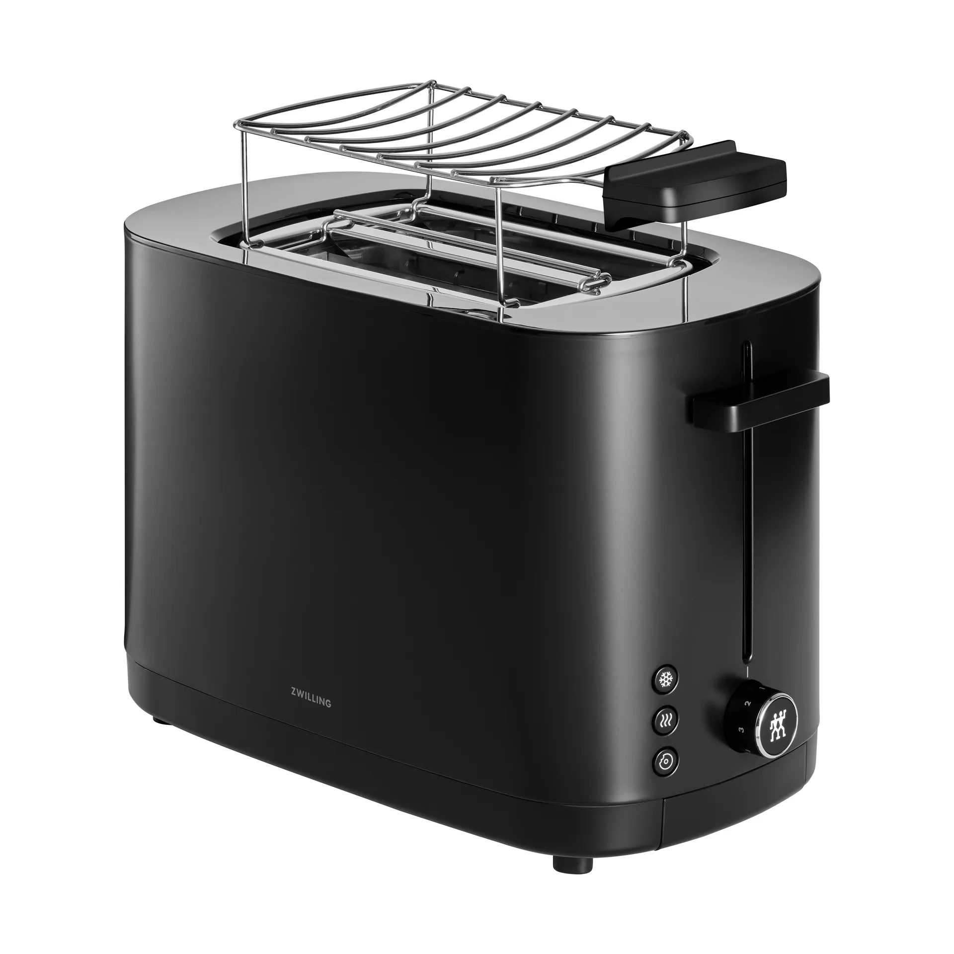 Zwilling toaster with bread warmer 2 short slots, Black Zwilling