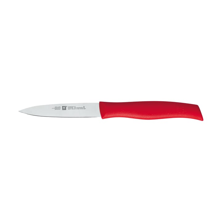 Zwilling Twin grip paring knife 9 cm - Red-stainless steel - Zwilling