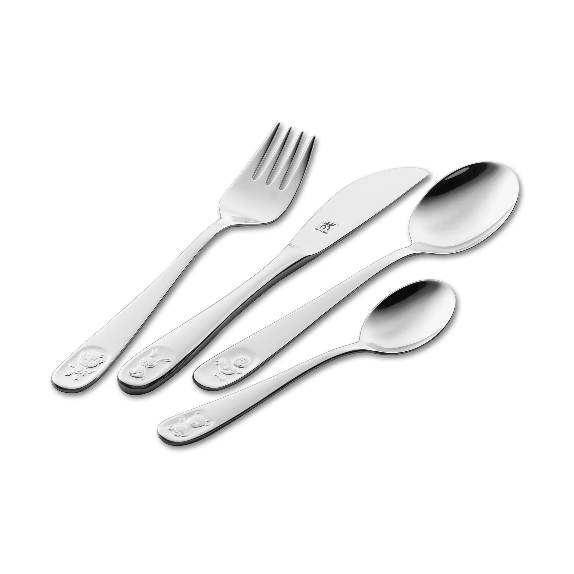 Zwilling Twin kids BINO children's cutlery 4 pieces, Stainless steel Zwilling