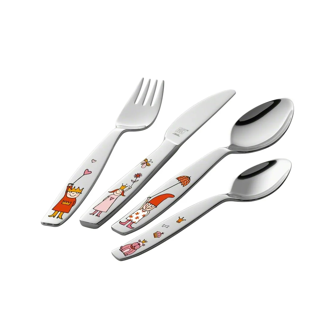 Zwilling Twin Kids Princess children's cutlery 4 pieces, 4 pieces Zwilling