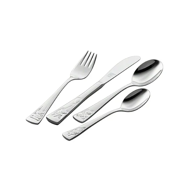 Zwilling Twin Kids Teddy children's cutlery 4 pieces, Stainless steel Zwilling
