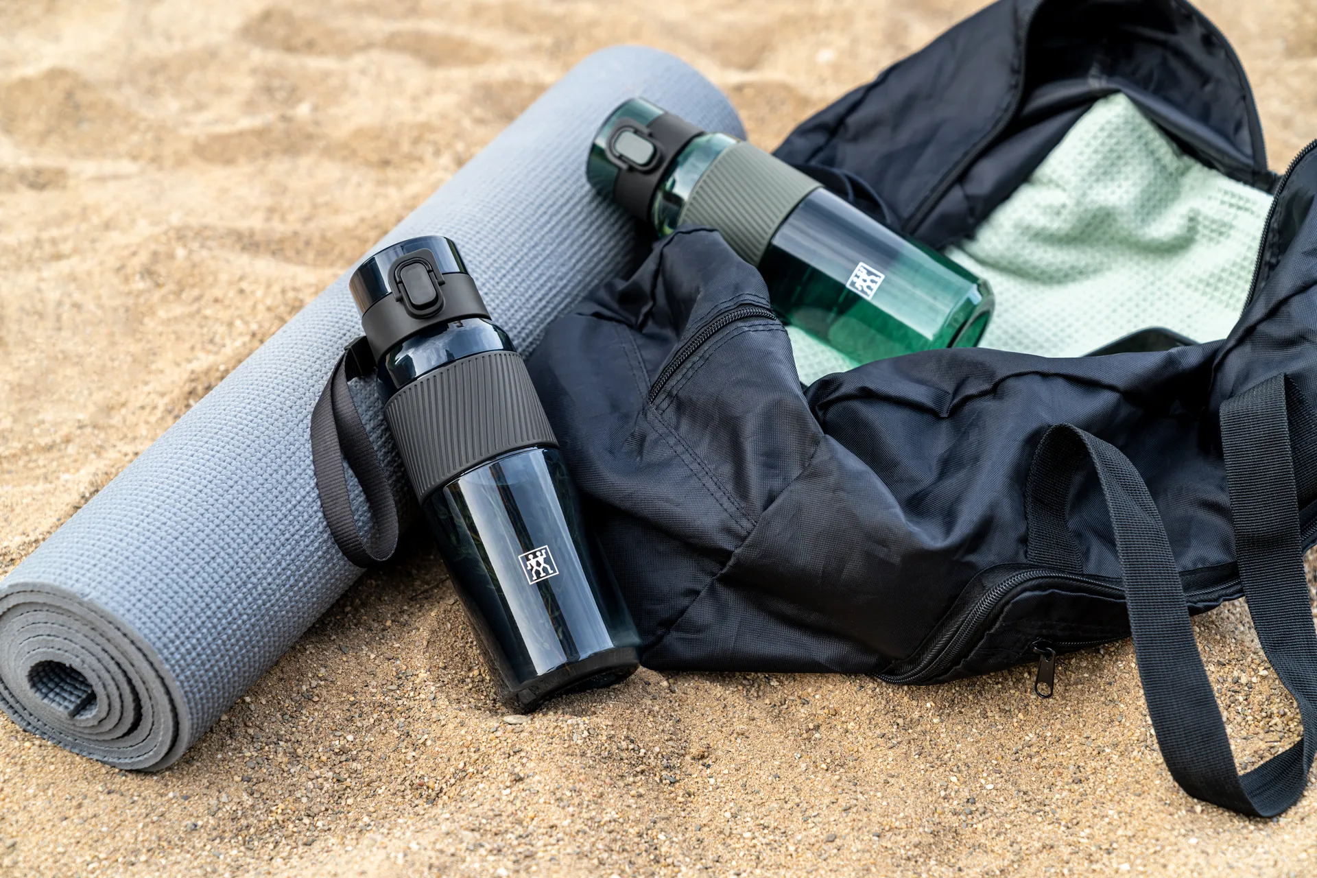 Zwilling water bottle 68 cl, Black tritan Zwilling